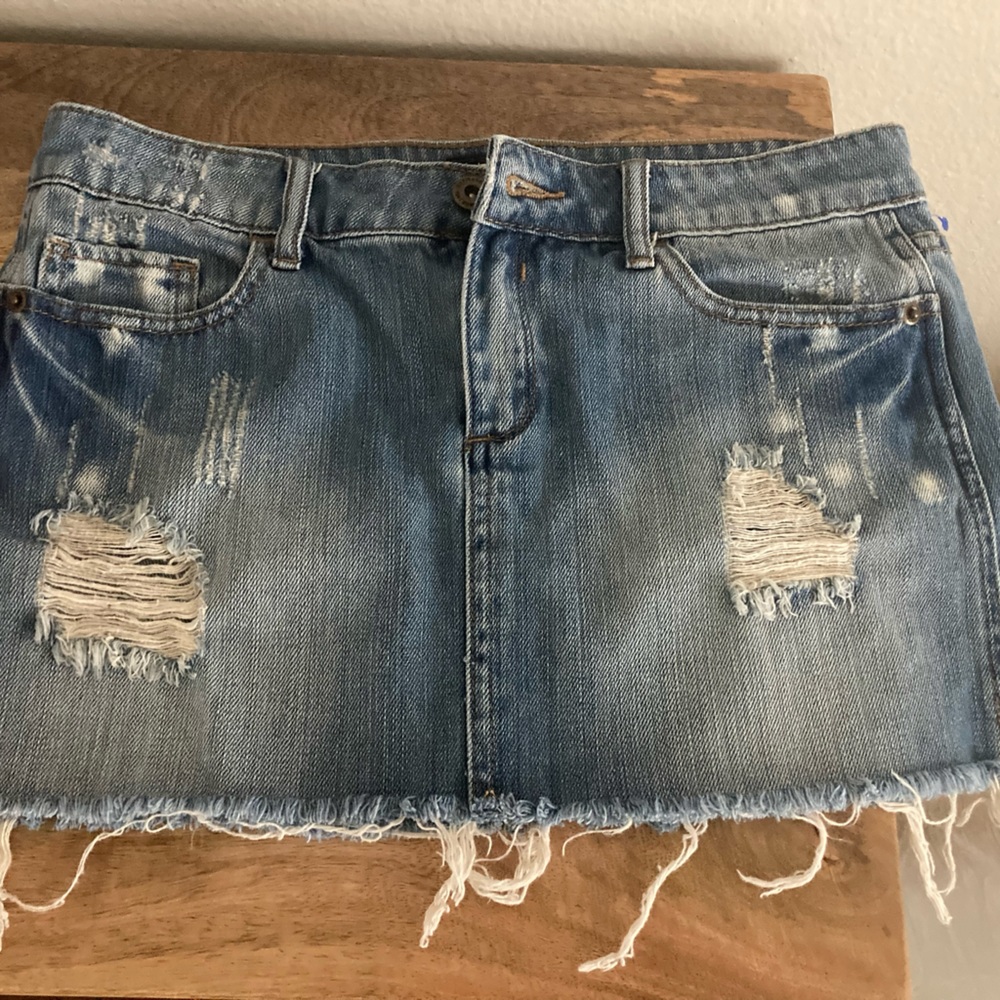 Low Waisted Mini Skirt